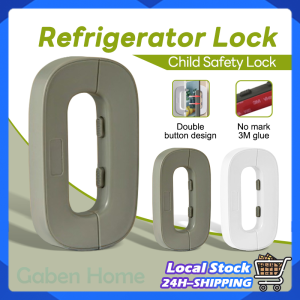 Refrigerator Lock Anti-Pinch Hand Child Safety Locks Cabinet Drawer Security Locks Freezer Door Lock 冰箱门锁