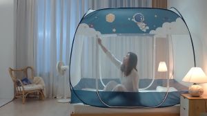 kelambu tidur Portable 150x200 180 x 200 220x200Kelambu Lipat Kelambu Dewasa Anti Nyamuk Kelambu