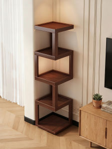 ZHUSHANXIA | Vintage Corner Storage Cabinet 90-degree