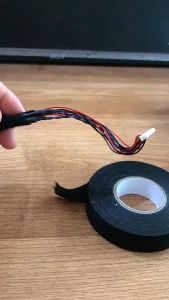 25 Meter Heat-Resistant Flame Retardant Tape Car Cable Wiring Harness Cloth Tape
