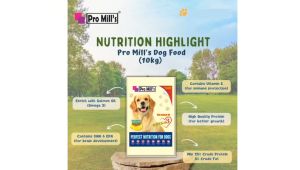 (10KG)-PREMIUM- Pro Mills Dog Food 10KG - Perfect Nutrition for Dogs/MAKANAN ANJING PRO MILLS 10KG