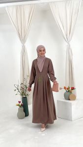 SHABIYAN Gamis Dress Wanita Muslimah Premium Kekinian Terbaru | 552