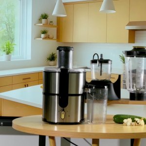 POWERPH Premium Fruit Vegetable Juice Mixer Juicer Blender Electric Stainless Big Size Household Juicer With Bean and Ice blender