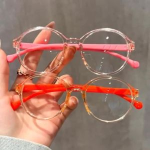 Kids Anti-Blue Glasses Anti Radiation Eyeglass Anti Rad Glasses for Kids Against Blue Light Eyeglasses Replaceable Lens