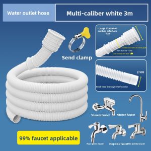 SUNINLIFE | Water Hose for Faucet Extension Plastic Pipe