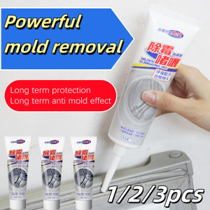1/2/3pc Mold Remover Gel Anti-Mold Cleaning Gel For Household Kitchen Bathroom Washing Machine Refrigerator Rubber Mold Removing