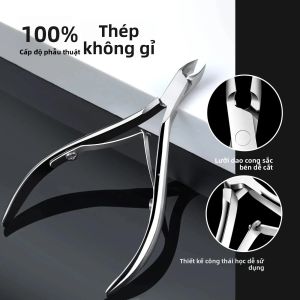 1/3 Bộ Dụng Cụ Loại Bỏ Móng Chân Bằng Thép Không Gỉ Với Dụng Cụ Cắt Móng Chân Mọc Ngược Và Dụng Cụ Nâng Để Chăm Sóc Và Điều Trị Tại Nhà