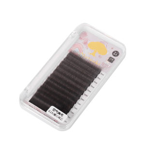 Natural Looking Single Eyelash Extension Soft Fox Fur Air Flat False Eyelashes Baby Bend for Beauty Salon Professional Use