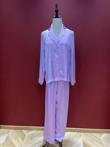 Italian Yamamay French Style Satin Daily Basic Style C Luo Girlfriend Endorsement Homewear Suit