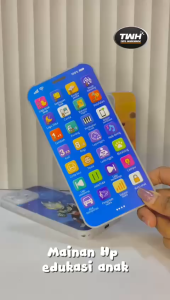 MAINAN EDUKASI HP MOBILE PHONE PINTAR ANAK DENGAN BANYAK FITUR LENGKAP LAMPU & SUARA 1000+ KONTEN PONSEL HANDPHONE PENDIDIKAN ANAK USIA DINI Learning Education Toys
