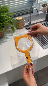 กระชอน+กรวย 2IN1 กระชอนพลาสติก กระชอนกรองกะทิ กรวยน้ำมีด้ามจับ กรวยถอดแยกได้ สามารถถอดเข้า ถอดออกได้ เหมาะสำหรับนมถั่วเหลือง กาแฟ