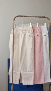 BKK Womens Linen Trouser Pants Korean Casual Style