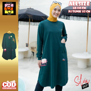 TUNIK GYL TERBARU 2024 FASHION ATASAN DRESS BAJU WANITA LENGAN PANJANG KEKINIAN HIJAB STYLE TRENDY