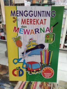 menggunting merekat dan mewarnai. ukuran B5