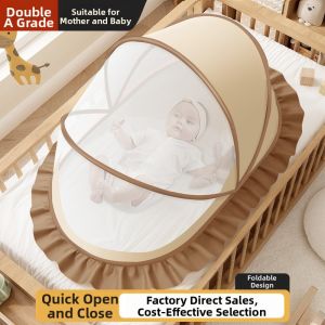 ZHENTAIYUAN | Insect Protection Foldable Infant Bed Net Mongolian Tent Style