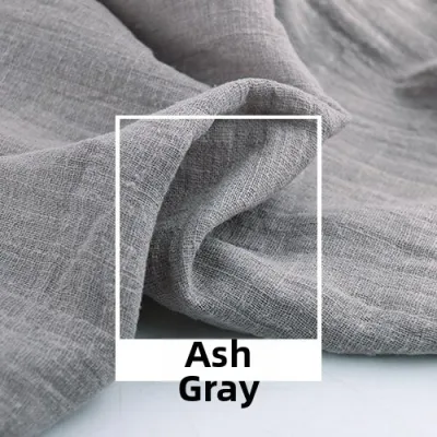 Summer Lightweight Colored Solid Color Linen Cotton Fabric