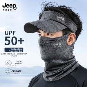 JEEP SPIRIT | Sun Protection Neck Guard Open Top Hat UV Resistance