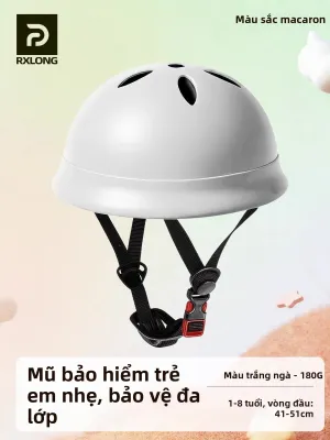 REXUELONG | Mũ Bảo Hiểm Đi Xe Cho Bé 1 Đến 6 Tuổi