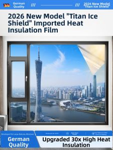 Watthour | Sun Blocking Heat Insulation Darkening Privacy One-Way Vision Glass Film