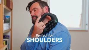 แหวนนวดเผาผลาญไขมัน เครื่องนวดมือถือ บรรเทาอาการปวดเมื่อยได้ พกพาสะดวก เครื่องนวดแขน เครื่องนวดหลัง เครื่องนวดไหล่และคอ