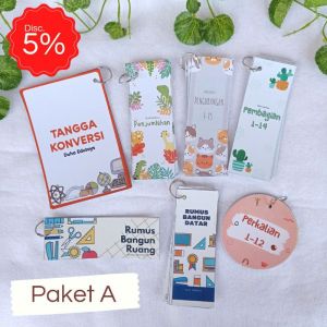 Paket Diskon Flashcard Tabel Matematika/diskon 7%