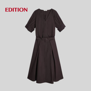 edition | Tailored A-line Shirt Dress