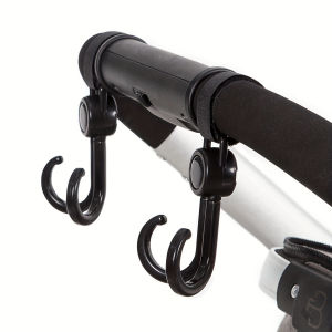 2 Chiếc 360 °   Móc Xe Đẩy Đa Năng Xoay Được Đa Chức Năng Dùng Cho Xe Điện Không Cần Khoan Móc Nhựa