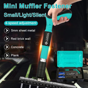 Manual Steel Nails Gun Concrete Rivet Tool Steel Rivet Gun Tufting Gun Wall Anchor Wire Slotting Nail Puncher Dinding Cordless Rivet Gun Fastening Tools Pipe Clamp Round Nail