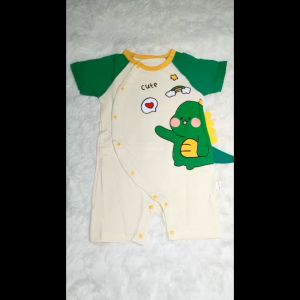 【C107】High Quality Cotton Newborn Baby Romper 0-24M Baby Romper Toddlers Jumpsuit Dinosaur Unicorn Donald Baby 宝宝纯棉爬服