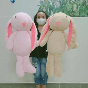 Thú bông Thỏ Jellycat nhiều màu lông mịn size lớn dễ thương cho bé