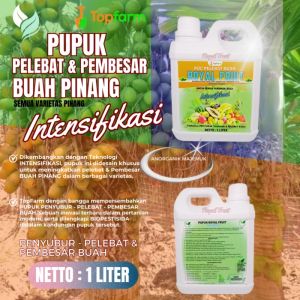 Pupuk Cair Buah Super Lebat / Pupuk Khusus Buah Buahan / Pupuk Pinang Agar Cepat Berbuah / Pupuk Pinang Pelebat Buah / Pupuk Buah Untuk Pinang