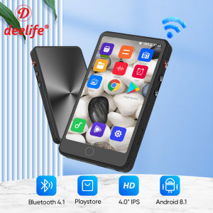 Deelife MP4 Player Touch Bluetooth WiFi Android MP3 MP4 Video Music Player