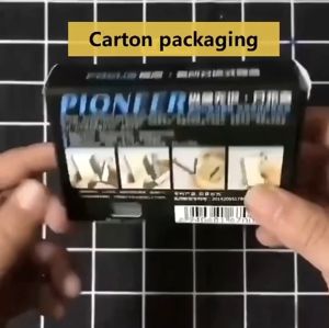 Portable Automatic Cigarette Case Metal Cigarette Box Cigarette Holder Case Not Lighter Gadget for Men Christmas Gifts