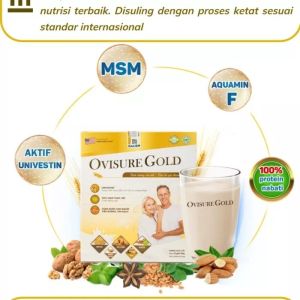 OVISURE GOLD USA susu vitamin obat sendi tulang keropos ovisure susu nyeri sendi original bpom 100%