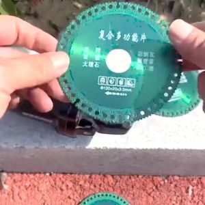 6 in 1 Diamond Cutting Disc Marble Ceramic Tile PVC Angle Grinder Circular Saw Blade Cutting Piece Multifunctional Saw Blade