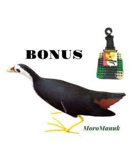 Patung Jontrot Ruak Ruak Kareo Sawah Bonus Gantungan Perbakin - Decoy kareo ruak-ruak sawah