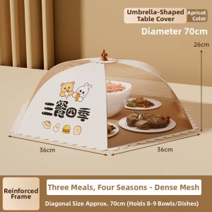 MMZECE | Foldable Dust-Proof Anti-Mosquito Fly Cover for Leftover Food