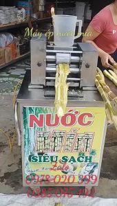 Máy ép nước mía có bánh xe