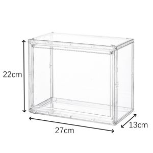 Acrylic Cosmetic Storage Box Transparent Desktop Dustproof Makeup Desk Skincare Product Rack Large Capacity Luxury Feel
