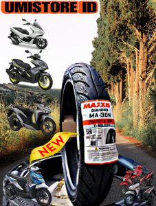Ban untuk depan yamaha mio smile dan matic lainya tipe tubeles ukuran ring 14 TERJAMIN BERKUALITAS
