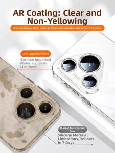 Lisen | Clear Protective Phone Case Full Lens Coverage Shockproof Ultra-thin