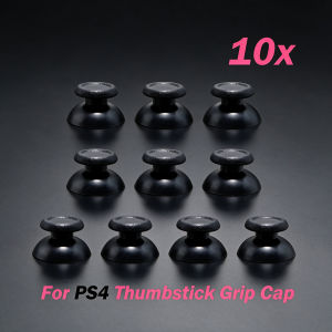K-Silver Hall Effect Joystick For PS4 Controller Anti Drift Analog Thumbstick Assembly With Thumb Grips Screwdriver Repair Kit