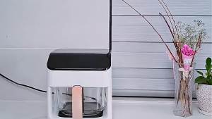 Penggoreng Udara Baharu untuk Kegunaan Rumah Skrin Sentuh Automatik Visual Kapasiti Besar Tanpa Minyak Ketuhar Pelbagai Fungsi oleh Zhao Zhi Qian