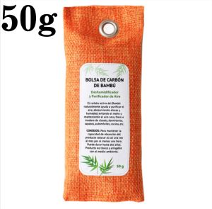 1Pc Activated Bamboo Charcoal Bag 50g Formaldehyde Odor Removal Air Purifier Carbon Bag Shoe Odor Absorb Drying Dehumidifying