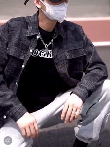 เสื้อแจ็คเก็ตแขนยาวผช เสื้อแจ็คเก็ตยีนส์ ผช เสื้อคลุมชาย เสื้อเชิ้ตยีนส์ เชิ้ตคอปก เสื้อกันหนาวแขนยาวผช ใส่ได้ทั้งชาย หญิง