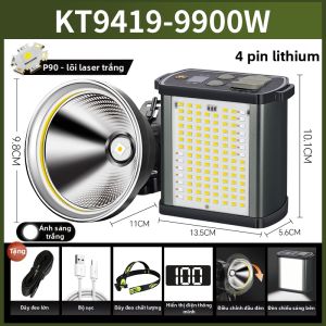 Đèn Đeo Đầu Siêu Sáng Phạm Vi Xa