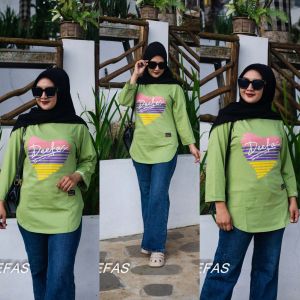 oval motif 04√kaos atasan wanita bahan katun Combet20s deefas01