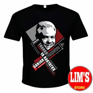 Kaos ganjar distro cotton combed 24s