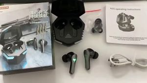 N35X Headset Gaming Bluetooth 5.2 Nirkabel dengan Mikrofon untuk Gaming Nirkabel - Noise Cancelling dan Bass Berkualitas Tinggi