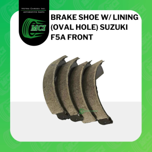 1 SET BRAKE SHOE W/ LINING For Suzuki F5A Multicab Front 52210-79045 (Oval Hole DA-71)